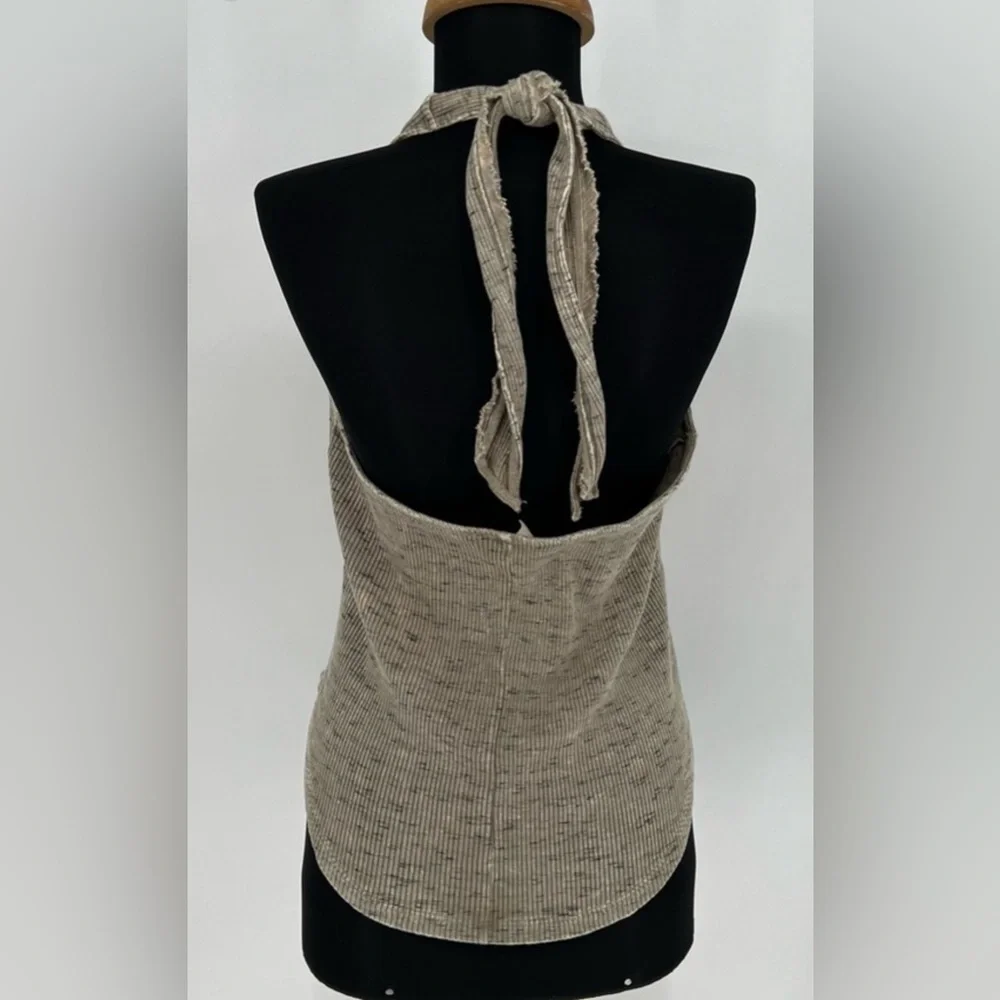 Anthropologie Pilcro Henley Moss Halter Top Women’s - Picture 9 of 15